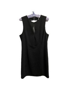 Sparkle & Fade Women's Sleeveless Black Fitted Dress Size L
